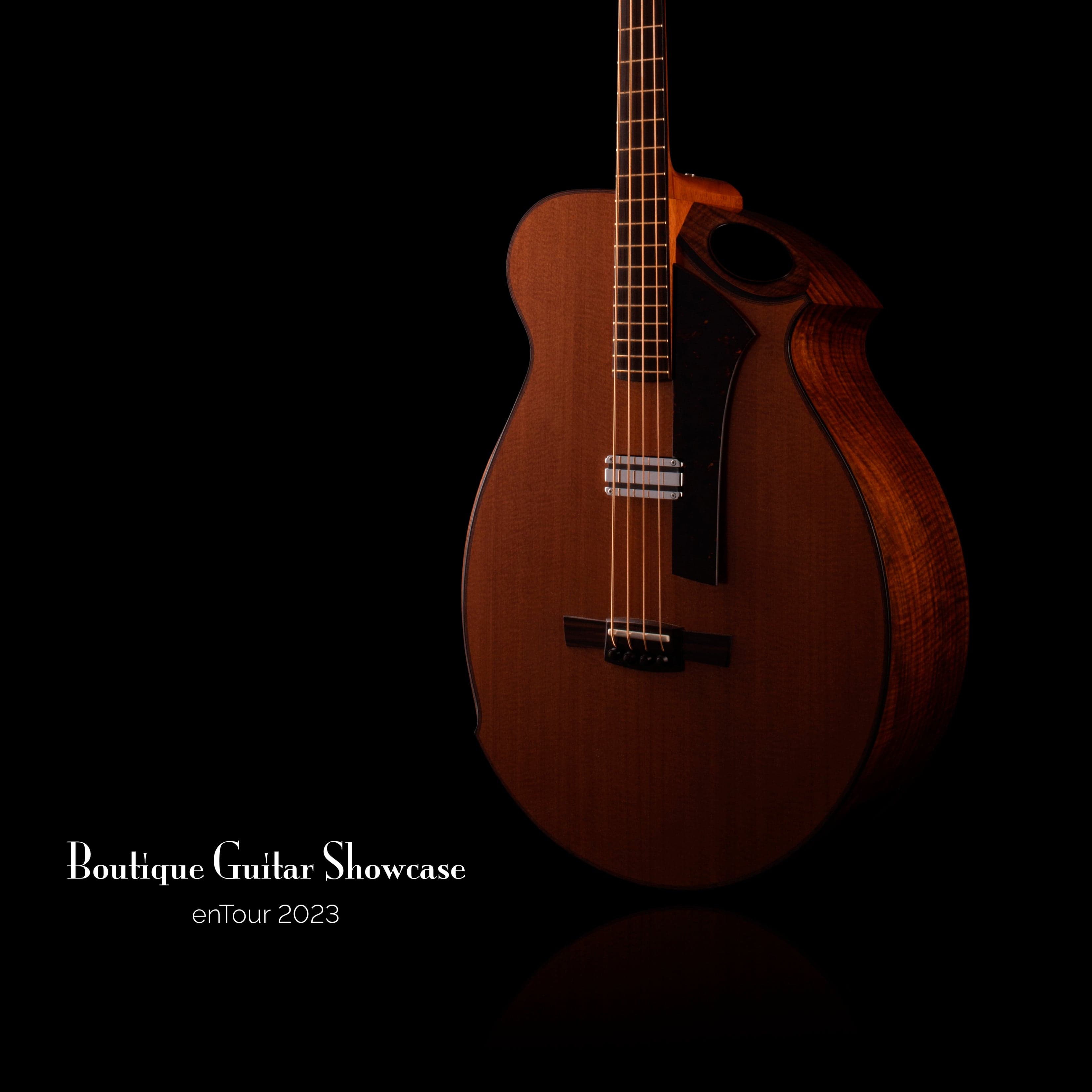 OJ Guitars B6 Redwood/Black Walnut Natural Acoustic Guitars