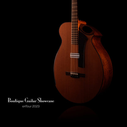 OJ Guitars B6 Redwood/Black Walnut Natural Acoustic Guitars