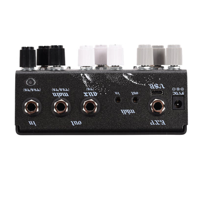 Old Blood Noise Endeavors Beam Splitter V2 Shadow (Black) Advanced Trereo Distortion Pedal Effect Pedals