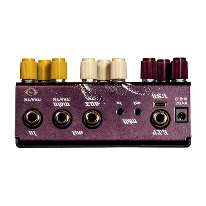 Old Blood Noise Endeavors Beam Splitter V2 Warm (Red) Advanced Trereo Distortion Pedal Effect Pedals