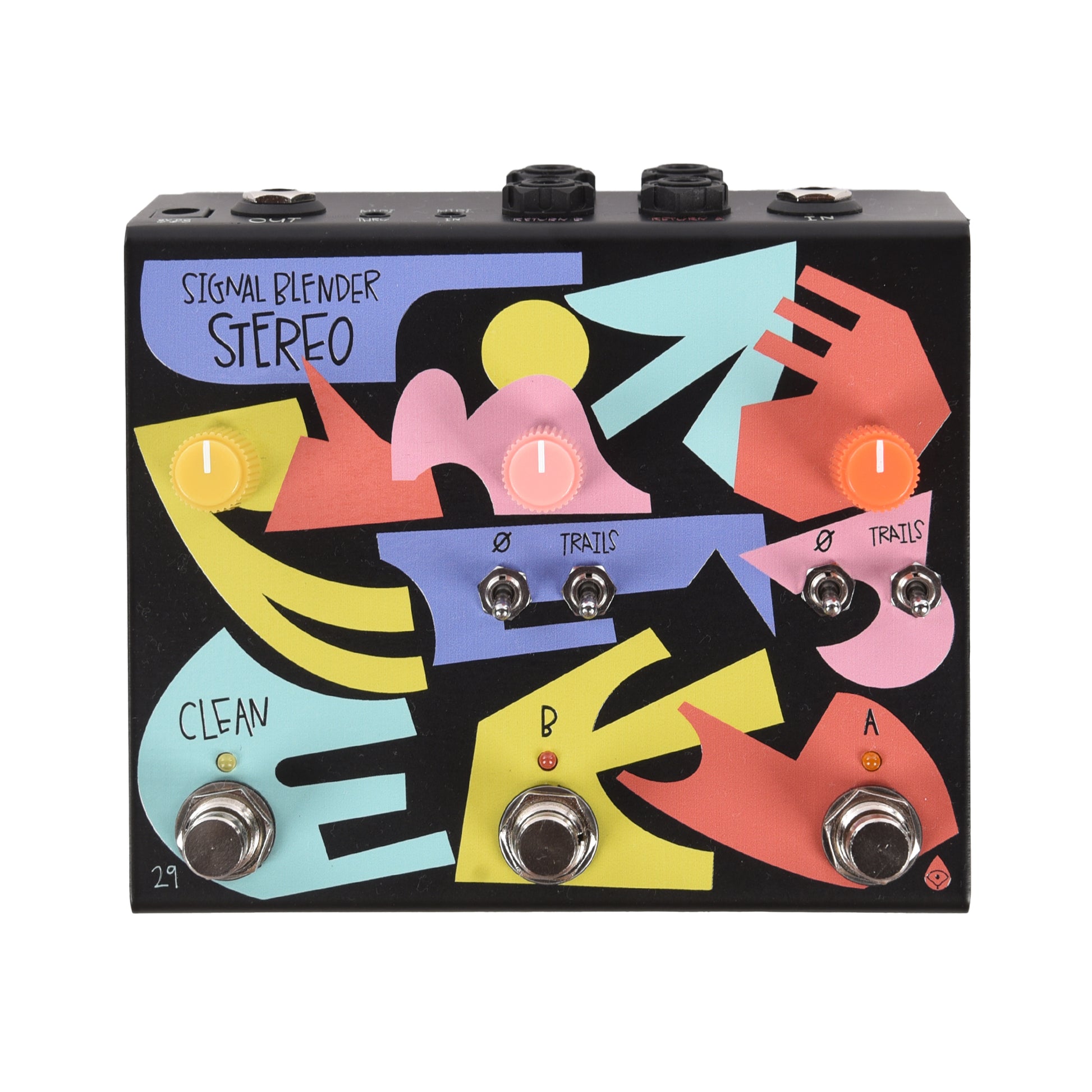 Old Blood Noise & 29 Pedals Signal Blender Stereo Pedal Effects and Pedals / Controllers, Volume and Expression