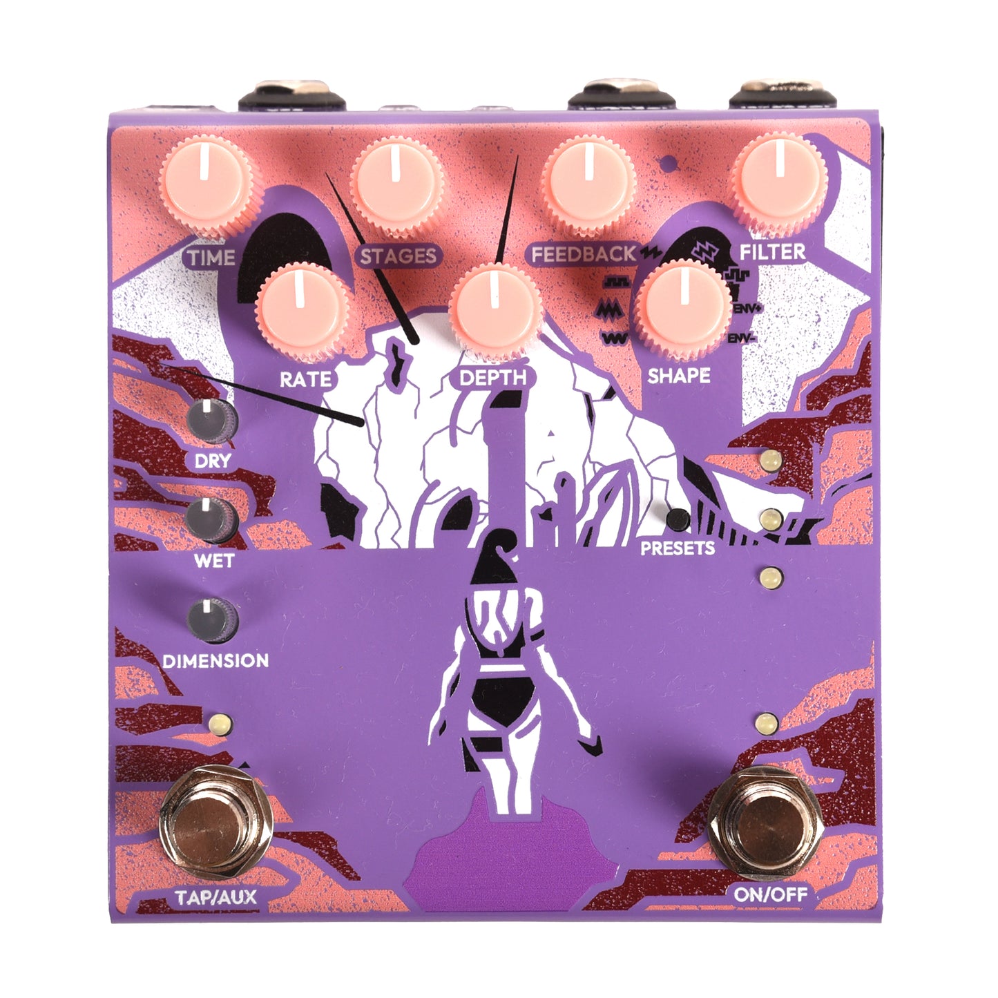 Old Blood Noise Bathing Liminal Delay Pedal Orchid Effects and Pedals / Delay