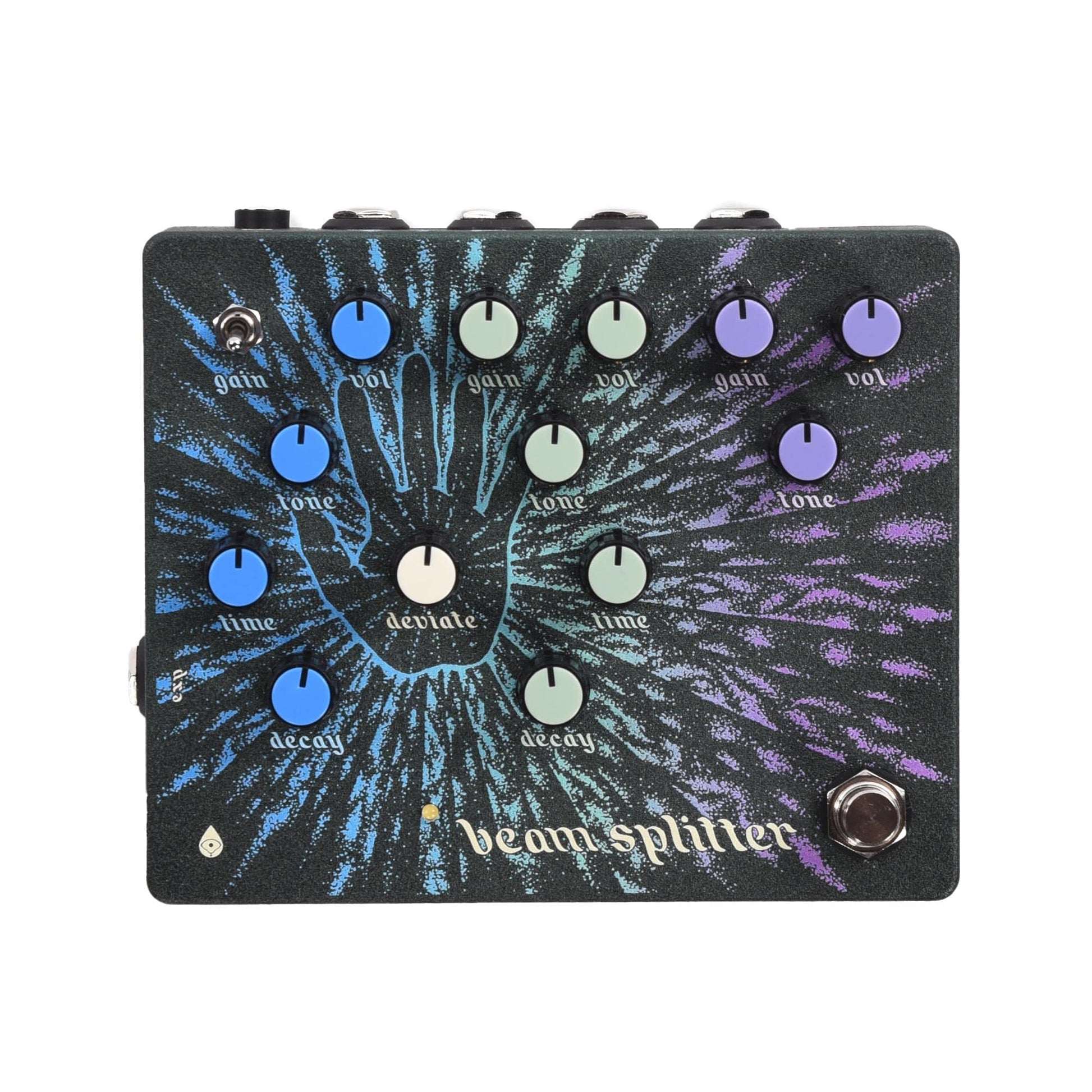 Old Blood Noise Beam Splitter Automatic Triple Tracker Distortion Pedal Effects and Pedals / Distortion