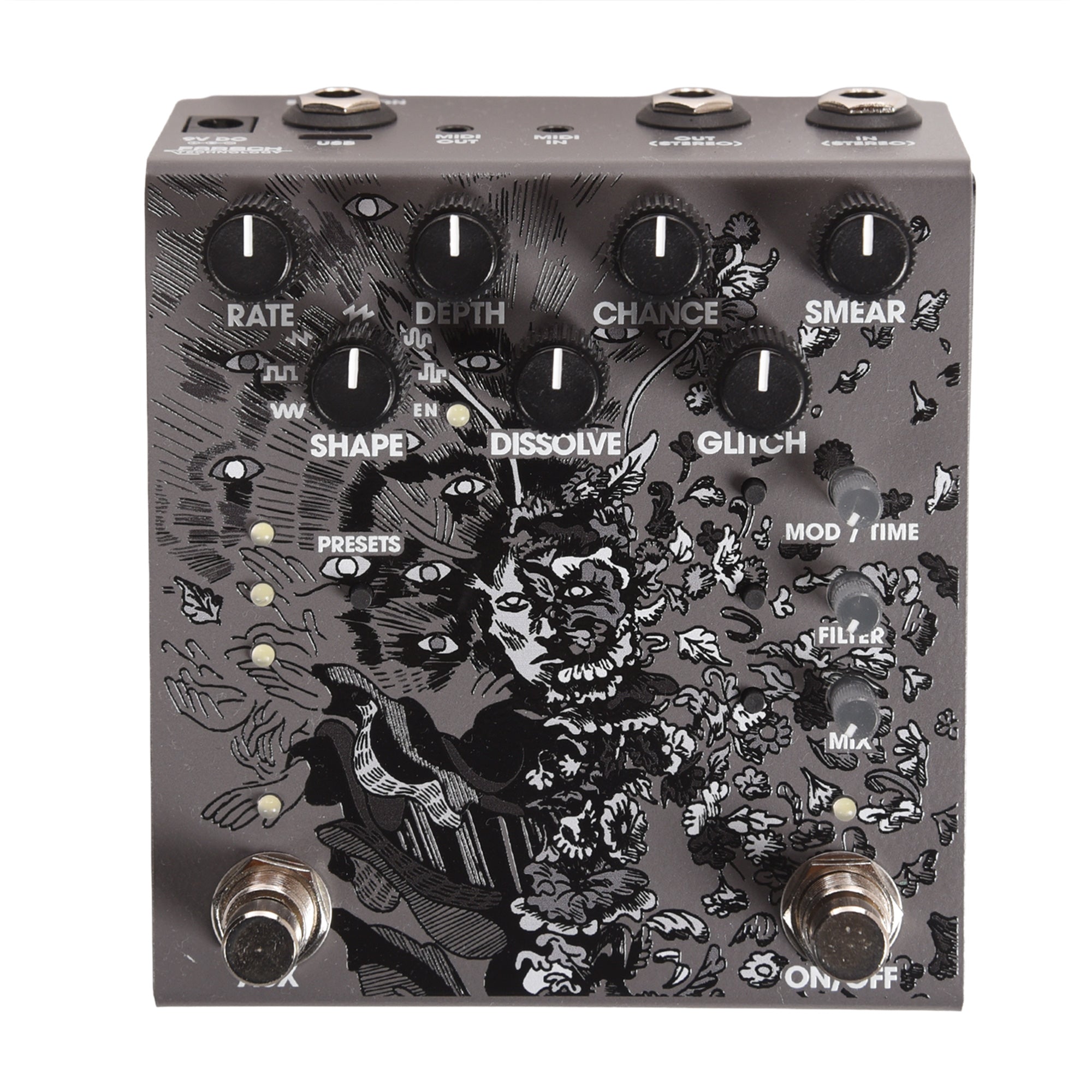 Old Blood Noise x Emily Hopkins Parting Glitch Device Pedal Stone