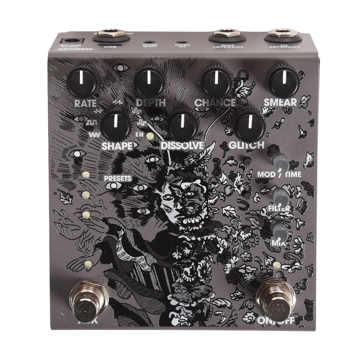 Old Blood Noise x Emily Hopkins Parting Glitch Device Pedal Stone Effects and Pedals / Distortion