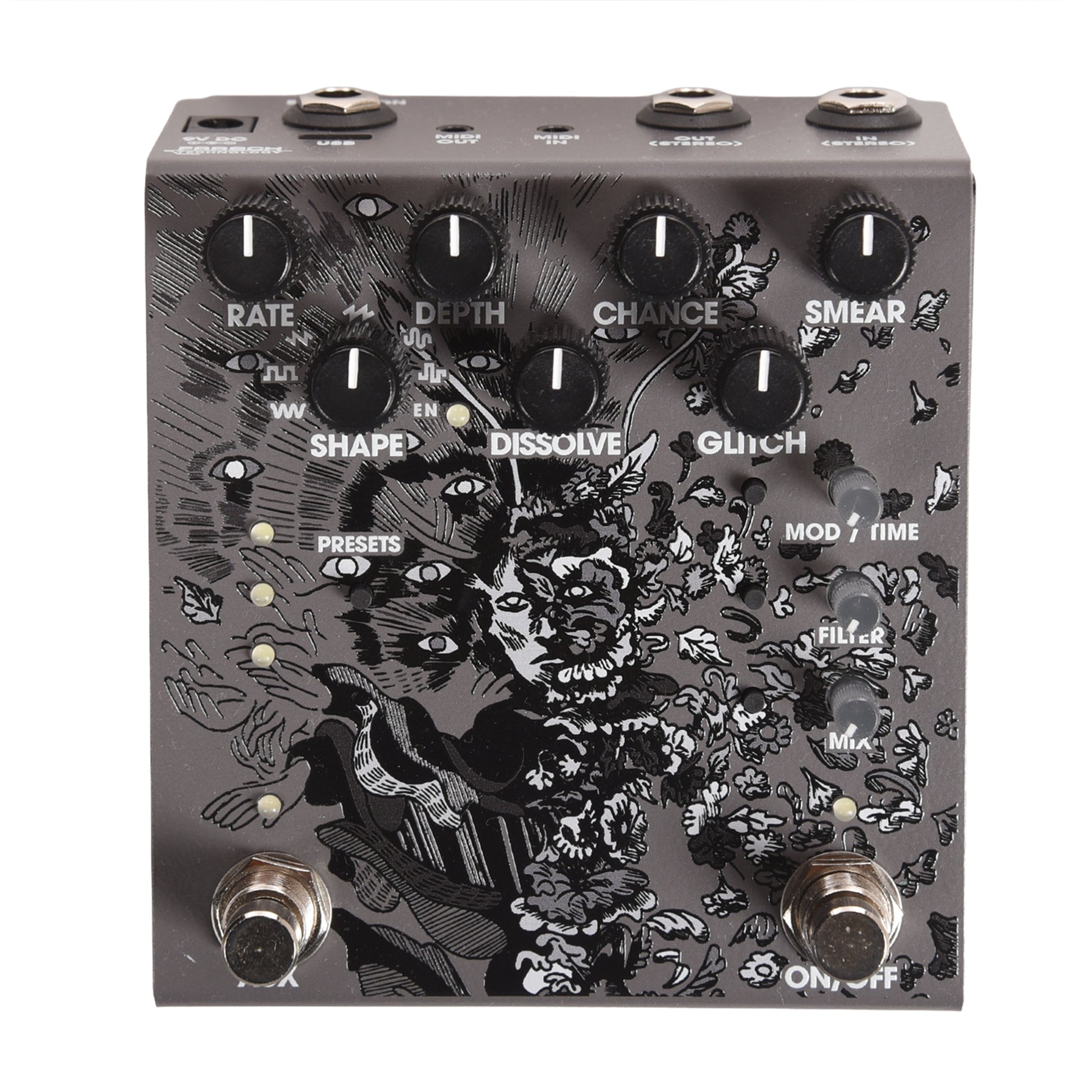Old Blood Noise x Emily Hopkins Parting Glitch Device Pedal Stone Effects and Pedals / Distortion