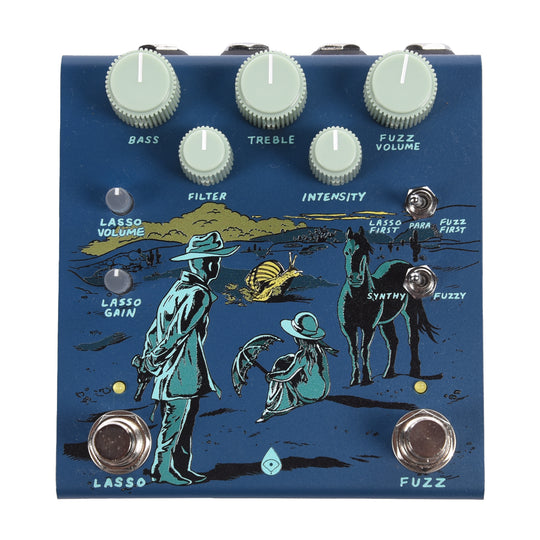 Old Blood Noise Pardner Fuzz Pedal Blue Effects and Pedals / Fuzz