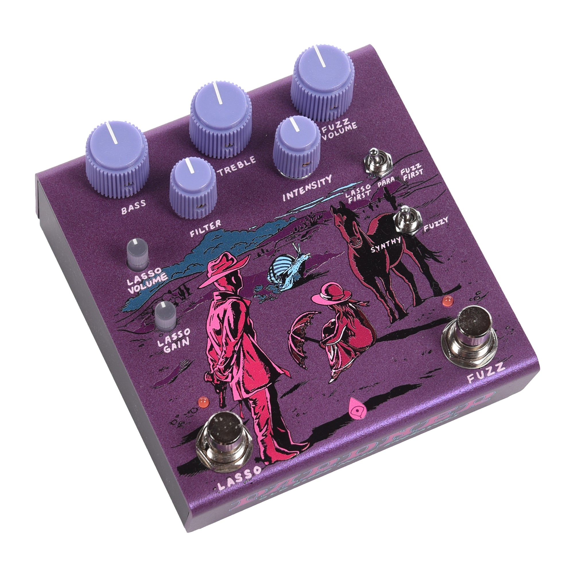 Old Blood Noise Pardner Fuzz Pedal Purple Effects and Pedals / Fuzz