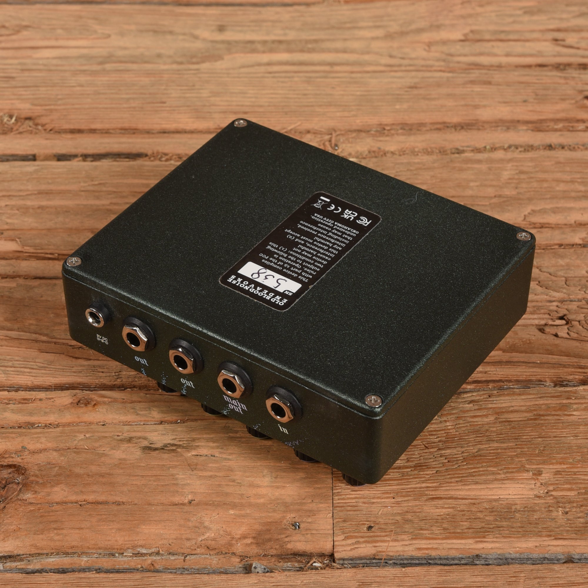 Old Blood Noise Beam Splitter Effects and Pedals / Overdrive and Boost