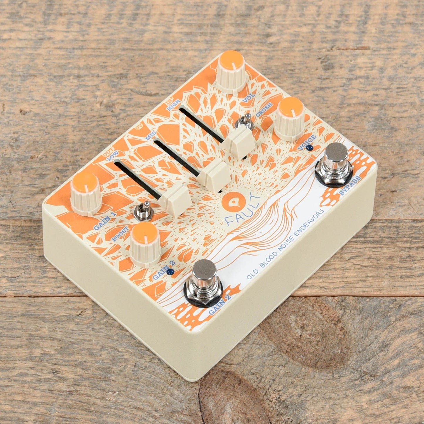 Old Blood Noise Fault V2 Overdrive Distortion Effects and Pedals / Overdrive and Boost