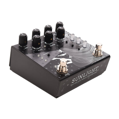 Old Blood Noise Sunlight Stereo Reverb Pedal Black Effects and Pedals / Reverb