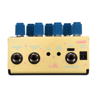 Old Blood Noise Sunlight Stereo Reverb Pedal Yellow Effects and Pedals / Reverb