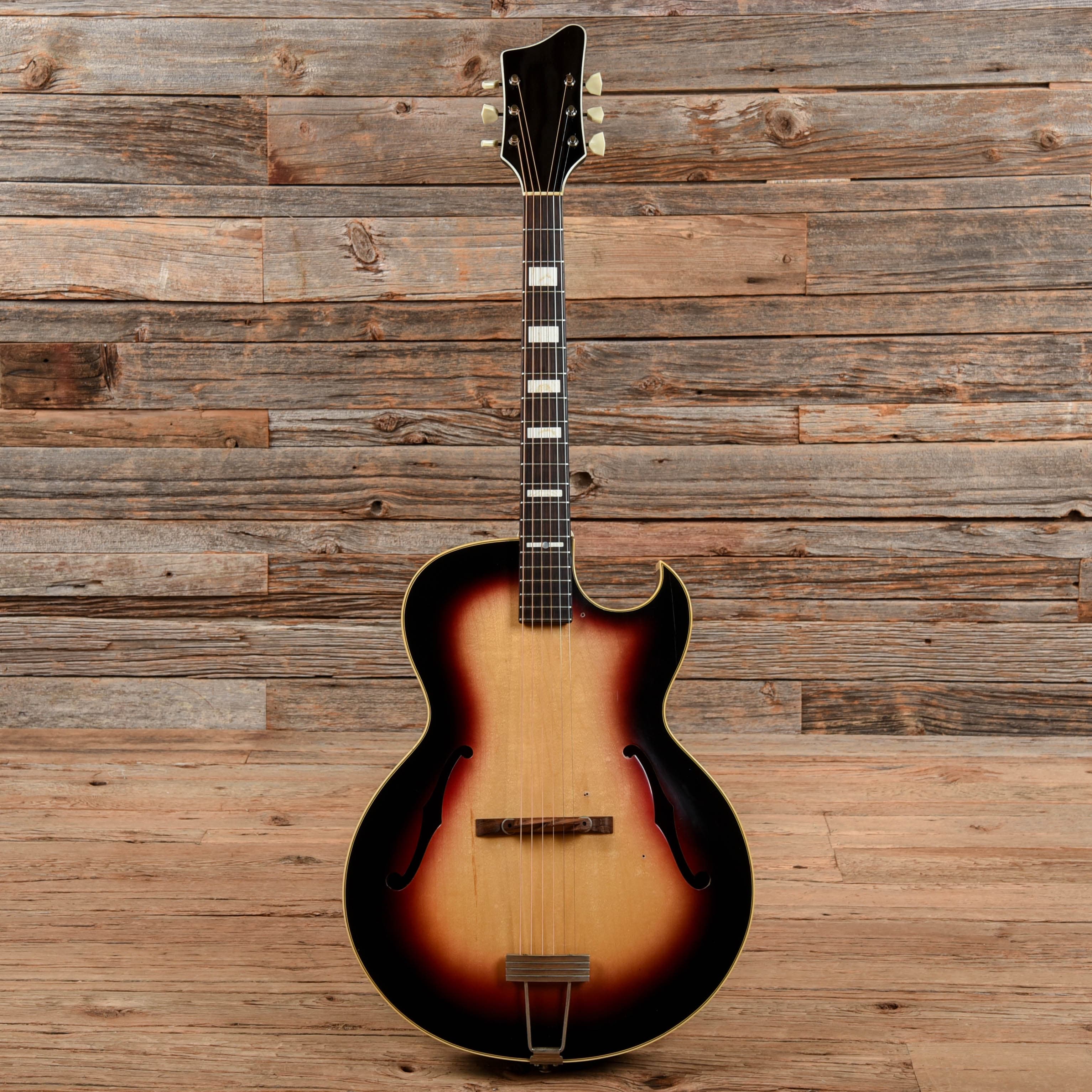 Old Kraftsman Value Leader Sunburst 1962 Acoustic Guitars / Archtop