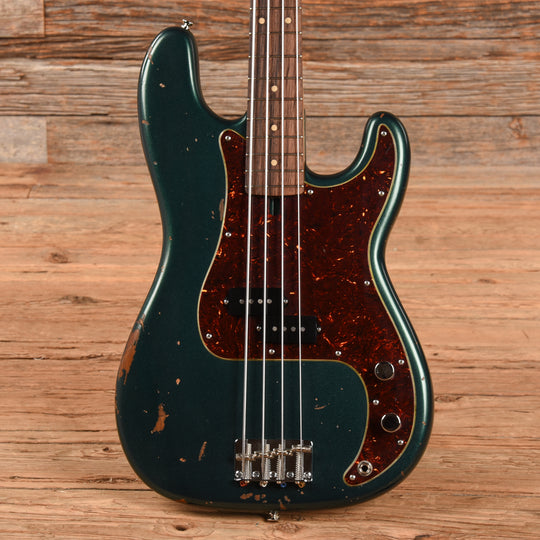Olinto by LaBella P-Bass Relic British Racing Green 2024 Bass Guitars / 4-String