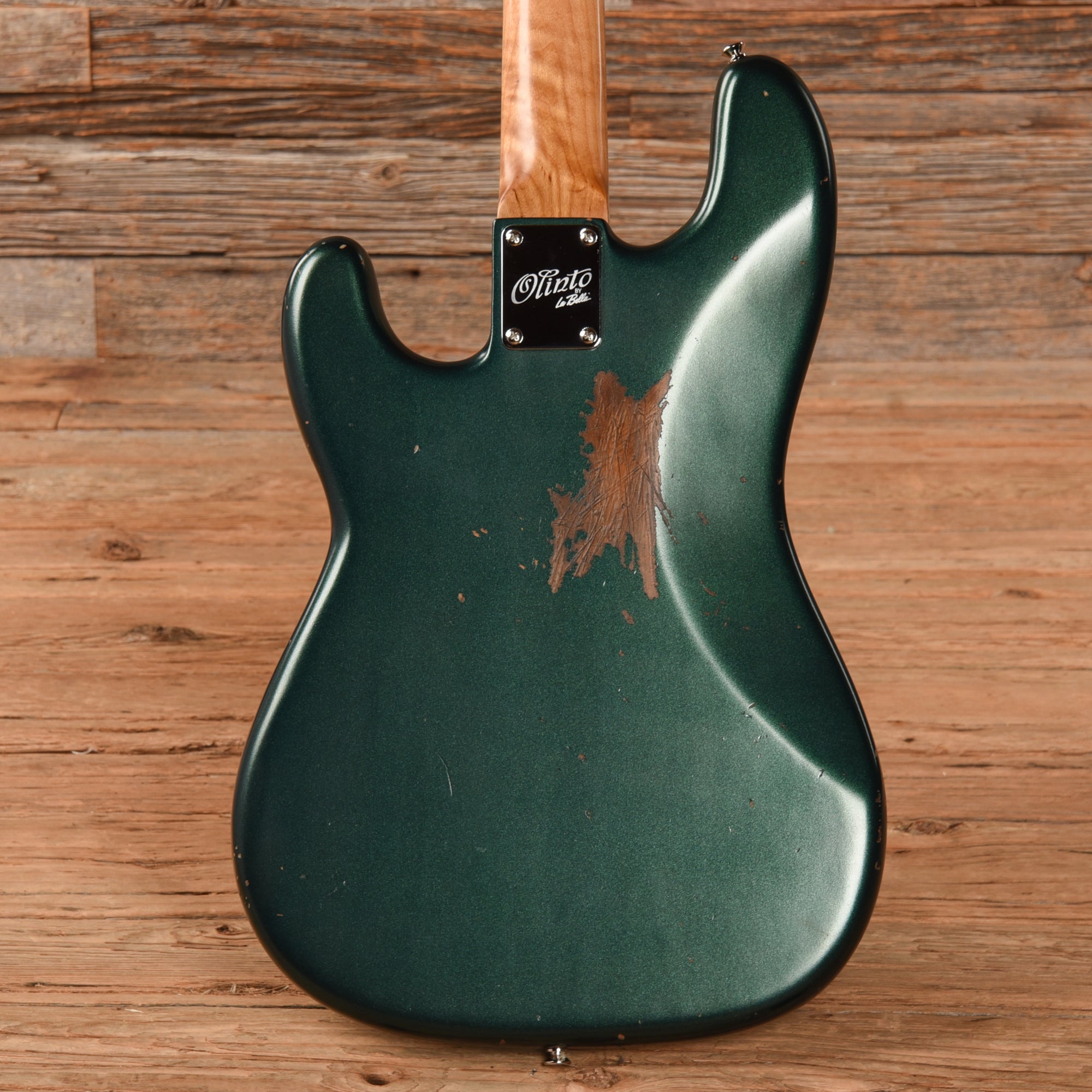 Olinto by LaBella P-Bass Relic British Racing Green 2024 – Chicago
