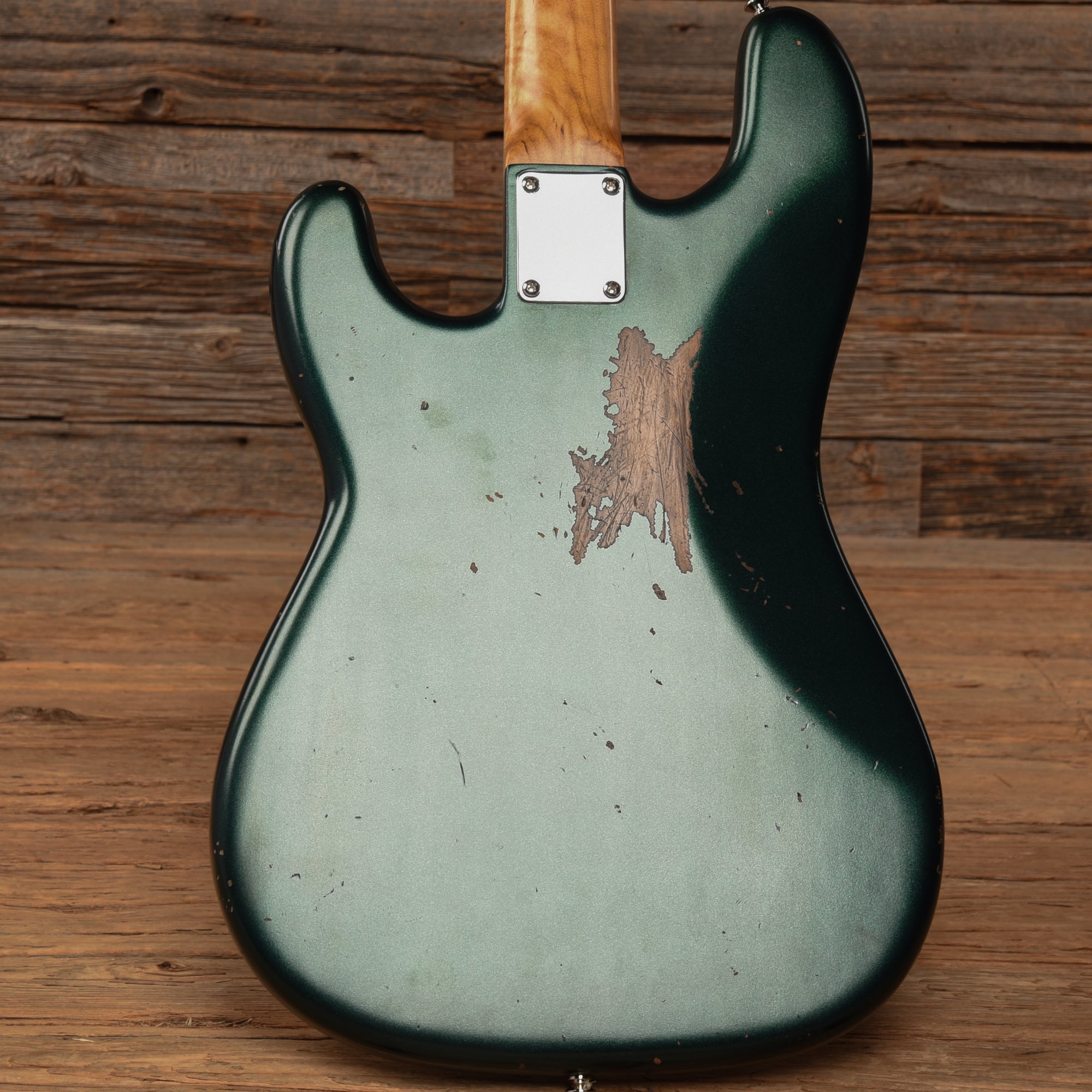 Olinto by LaBella P-Bass Relic British Racing Green 2024 Bass Guitars / 4-String