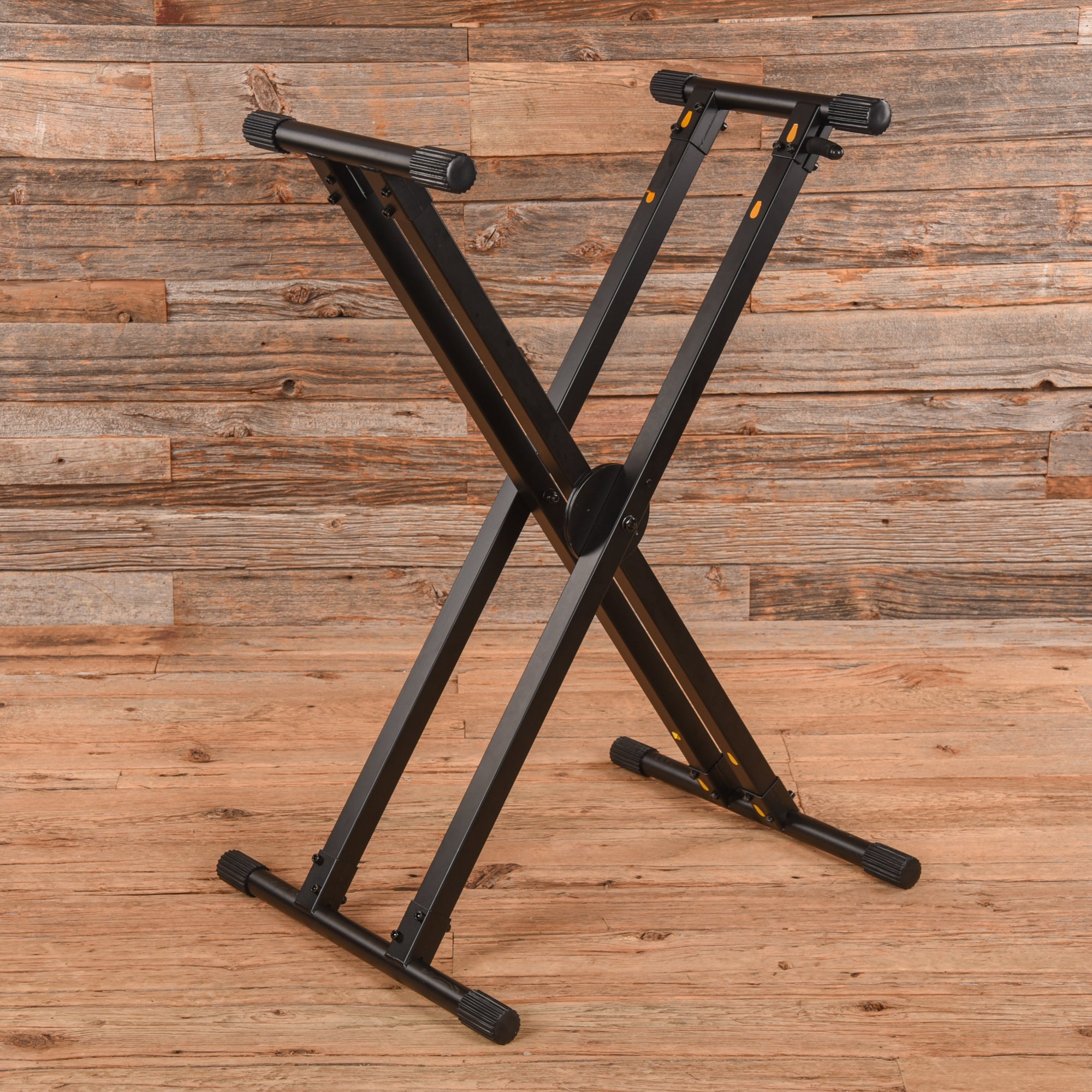 On Stage Stands Lok-Tight Pro Double-X Keyboard Stand w/Ergo-Lok Keyboards and Synths / Keyboard and Synth Accessories / Keyboard and Synth Stands