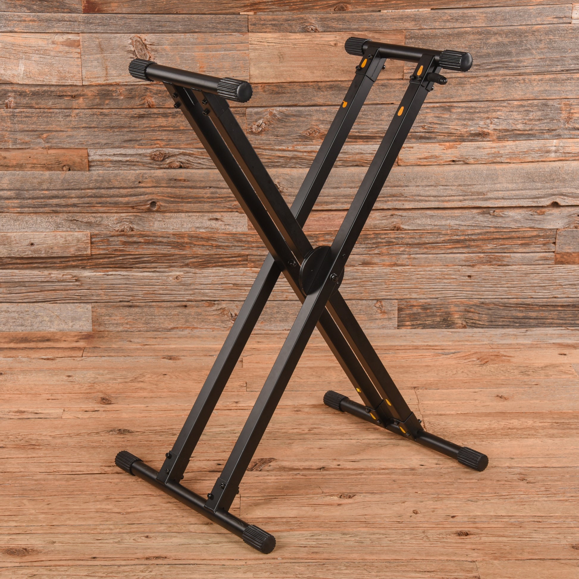 On Stage Stands Lok-Tight Pro Double-X Keyboard Stand w/Ergo-Lok Keyboards and Synths / Keyboard and Synth Accessories / Keyboard and Synth Stands