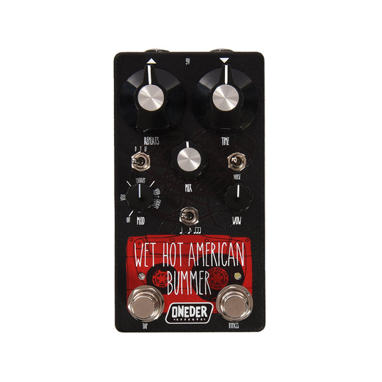 Oneder Effects Wet Hot American Bummer Delay Pedal Effects and Pedals / Delay
