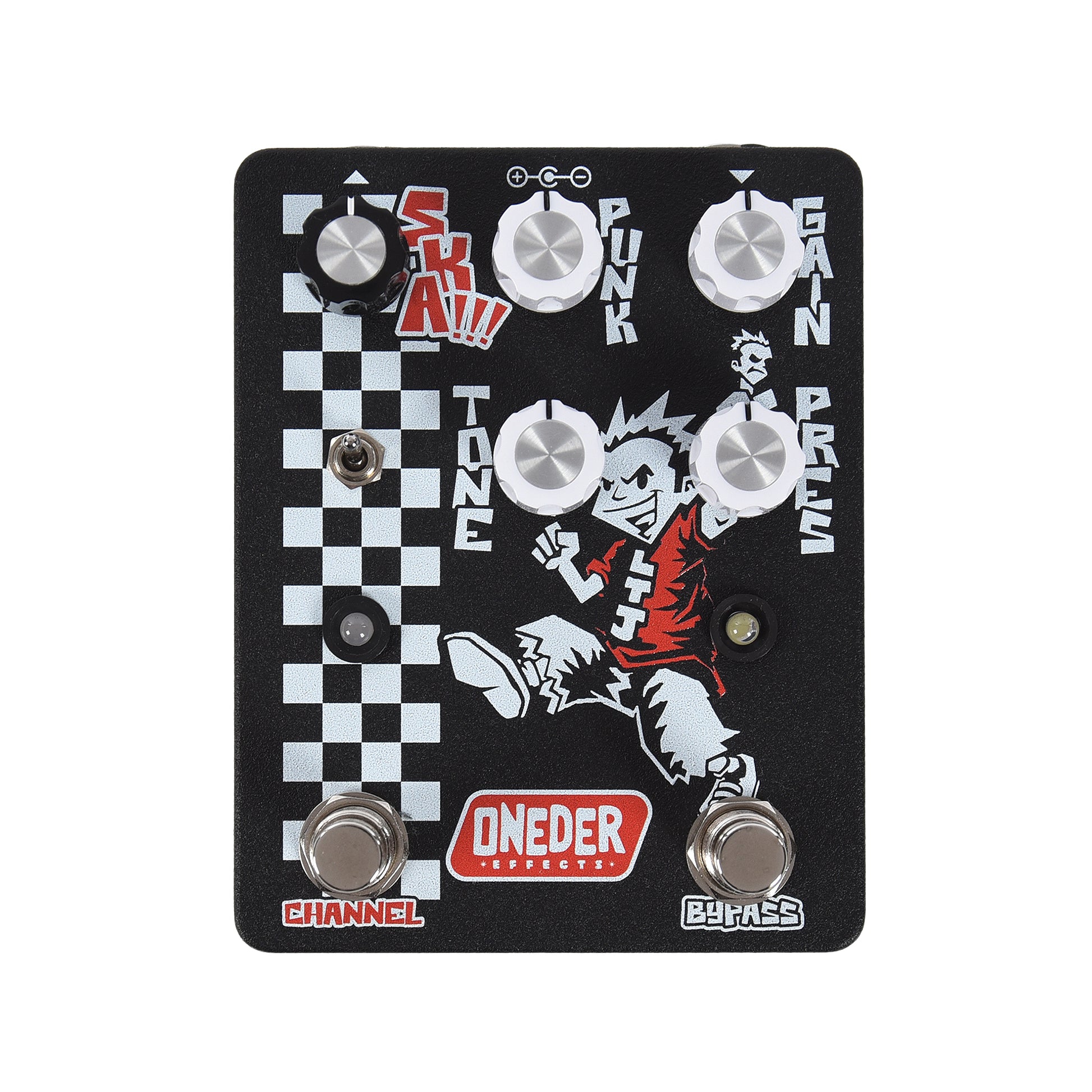 Oneder Effects Less Than Jake Signature Pedal Black Effects and Pedals / Overdrive and Boost