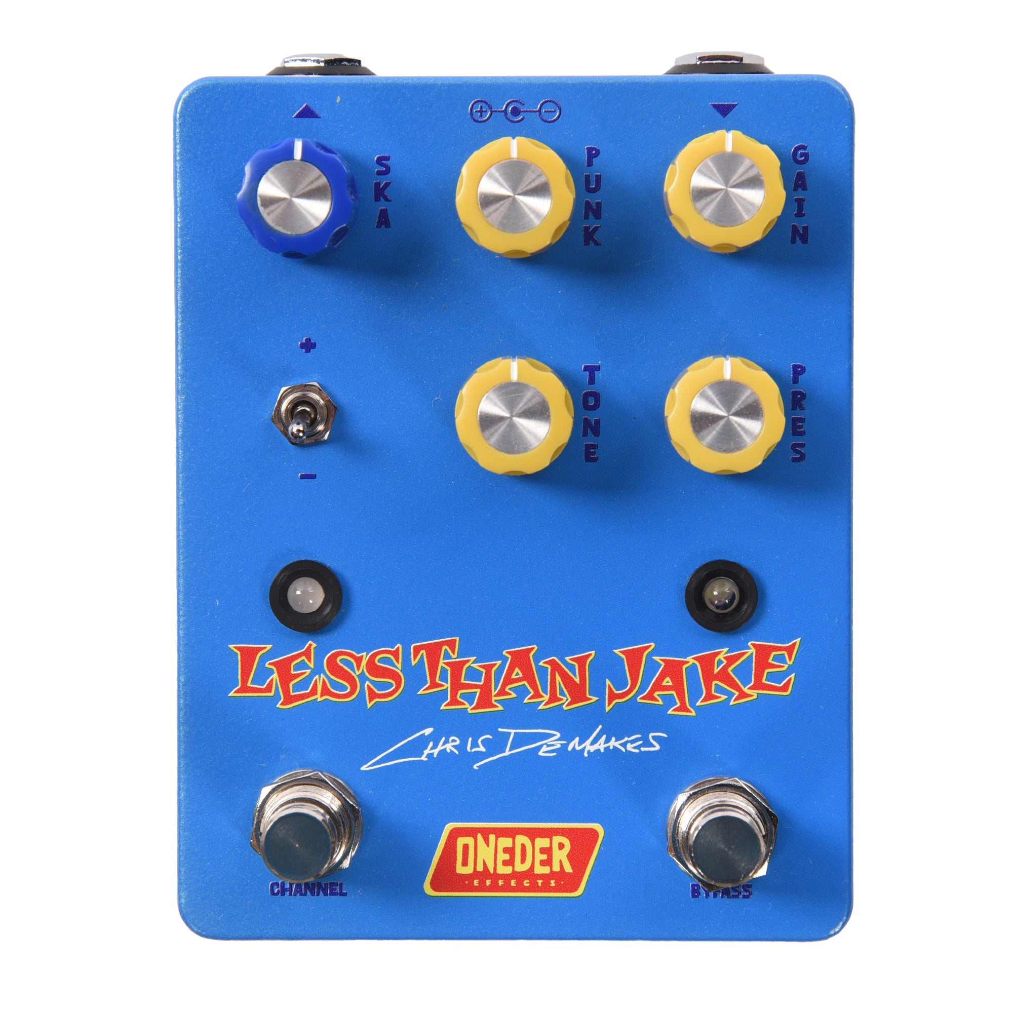 Oneder Effects Less Than Jake Signature Pedal Effects and Pedals / Overdrive and Boost