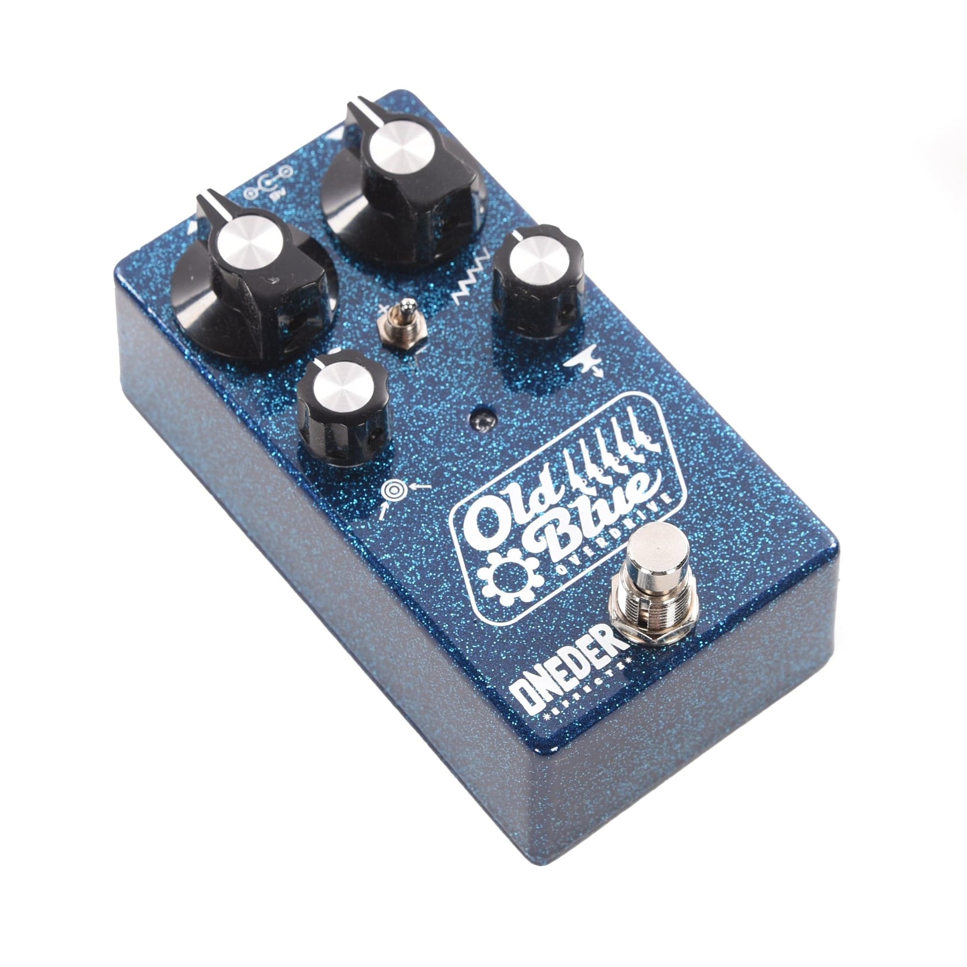 Oneder Effects Old Blue Overdrive Pedal Blue Sparkle Effects and Pedals / Overdrive and Boost