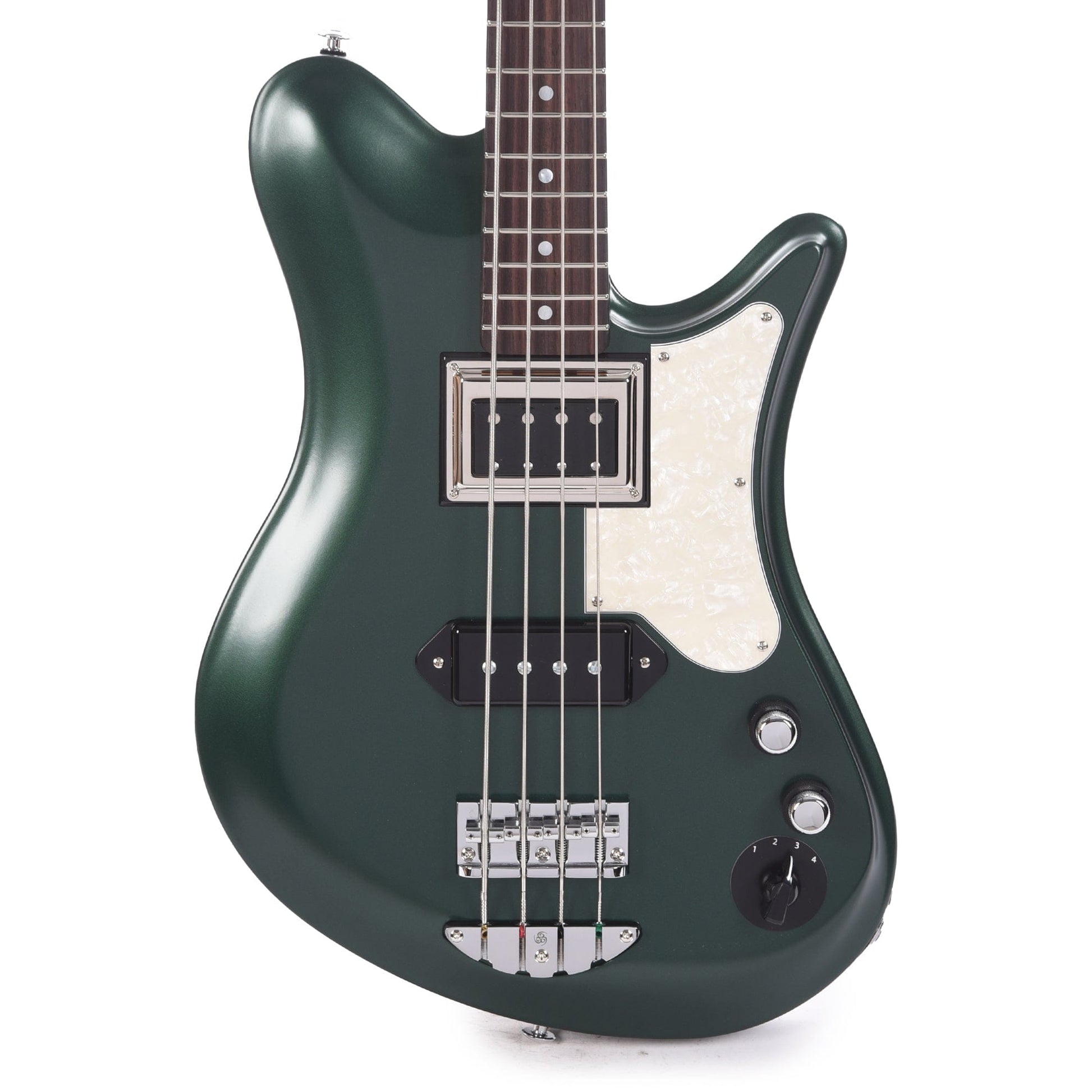 OOPEGG Supreme Collection Stormbreaker Bass Dark Green Metallic Bass Guitars / 4-String