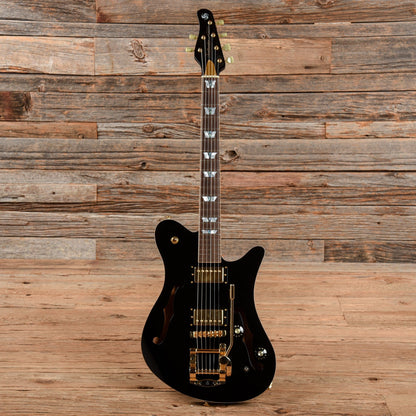 Oopegg Supreme Collection Trailbreaker Mark III Black w/Magneto Custom Humbuckers Electric Guitars / Semi-Hollow