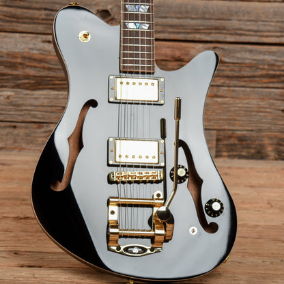 Oopegg Supreme Collection Trailbreaker Mark III Black w/Magneto Custom Humbuckers Electric Guitars / Semi-Hollow