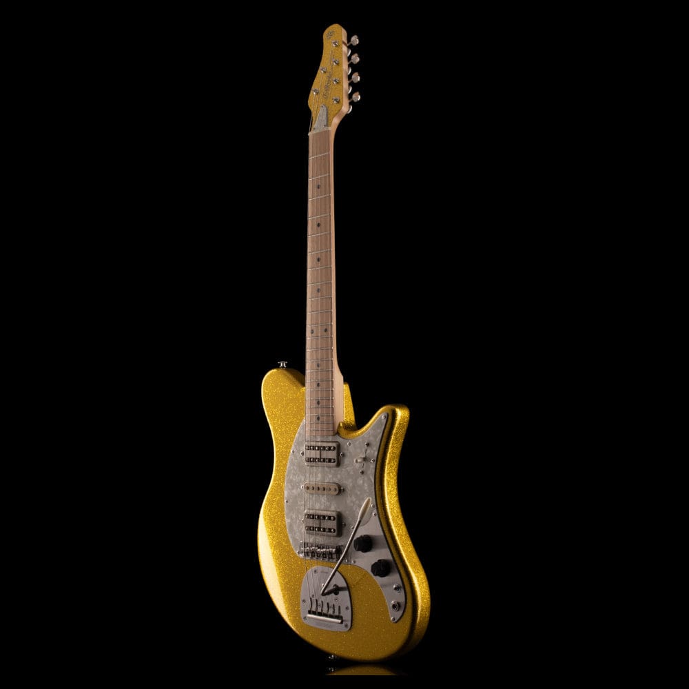 OOPEGG Supreme Collection Trailbreaker Mark-I Gold Sparkle Electric Guitars / Solid Body