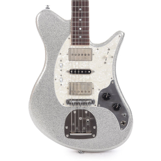 OOPEGG Supreme Collection Trailbreaker Mark-I Silver Sparkle Electric Guitars / Solid Body