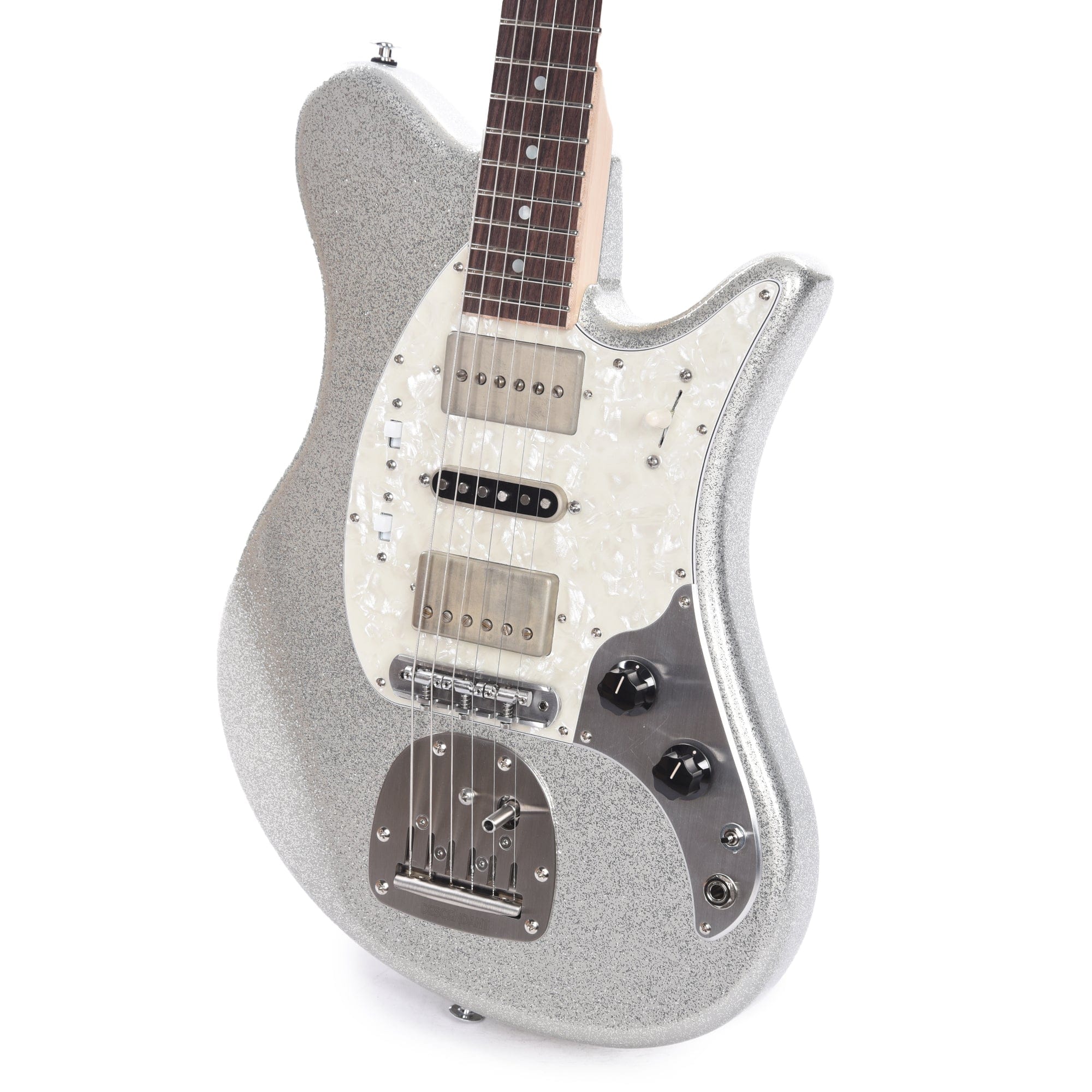 OOPEGG Supreme Collection Trailbreaker Mark-I Silver Sparkle Electric Guitars / Solid Body