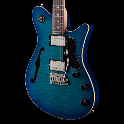 OOPEGG Supreme Collection Trailbreaker Mark II Transparent Blue Burst w/Tremolo