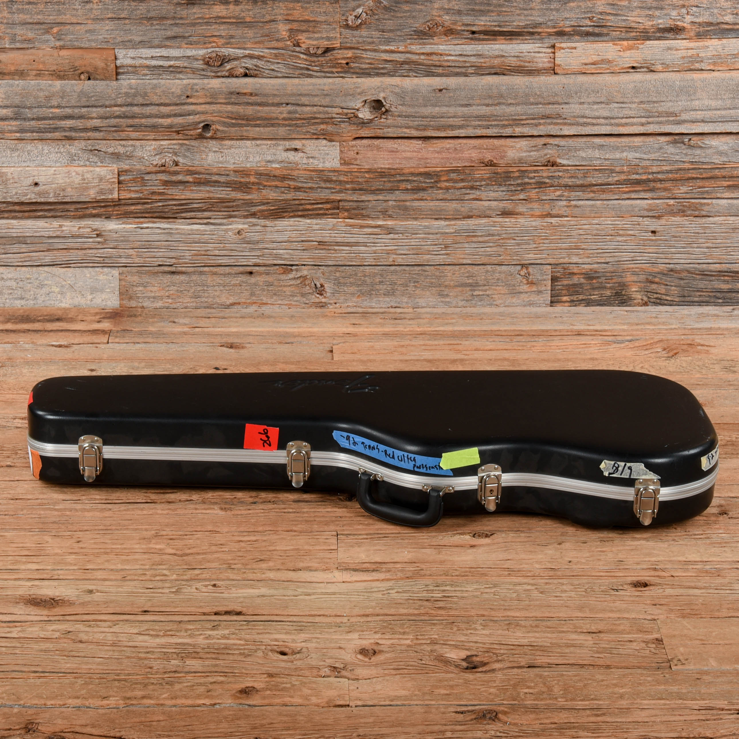 Fender American Standard Stratocaster Neck with Unknown Body Transparent Red