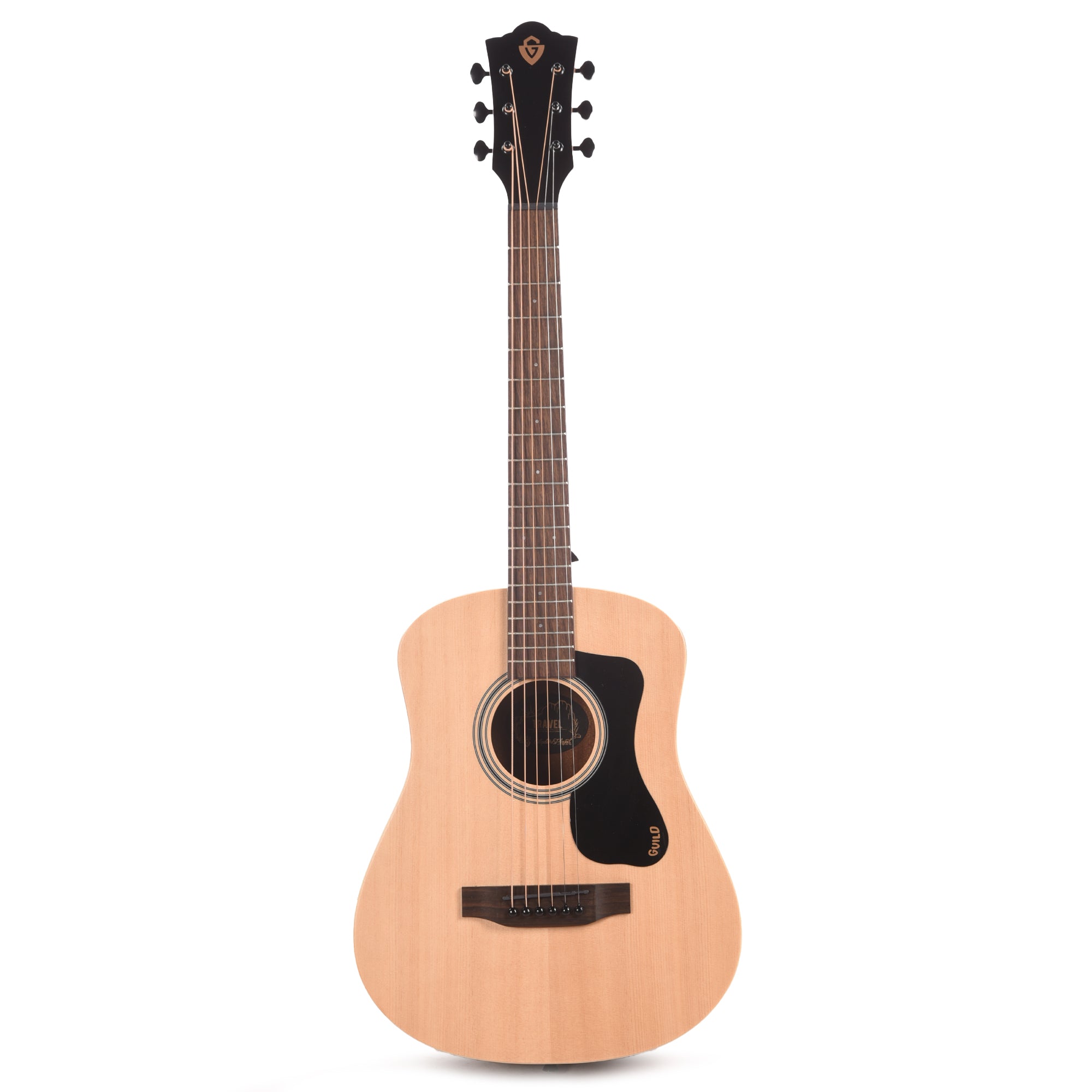 Guild Travel Spruce Short Scale Acoustic Guitar Natural