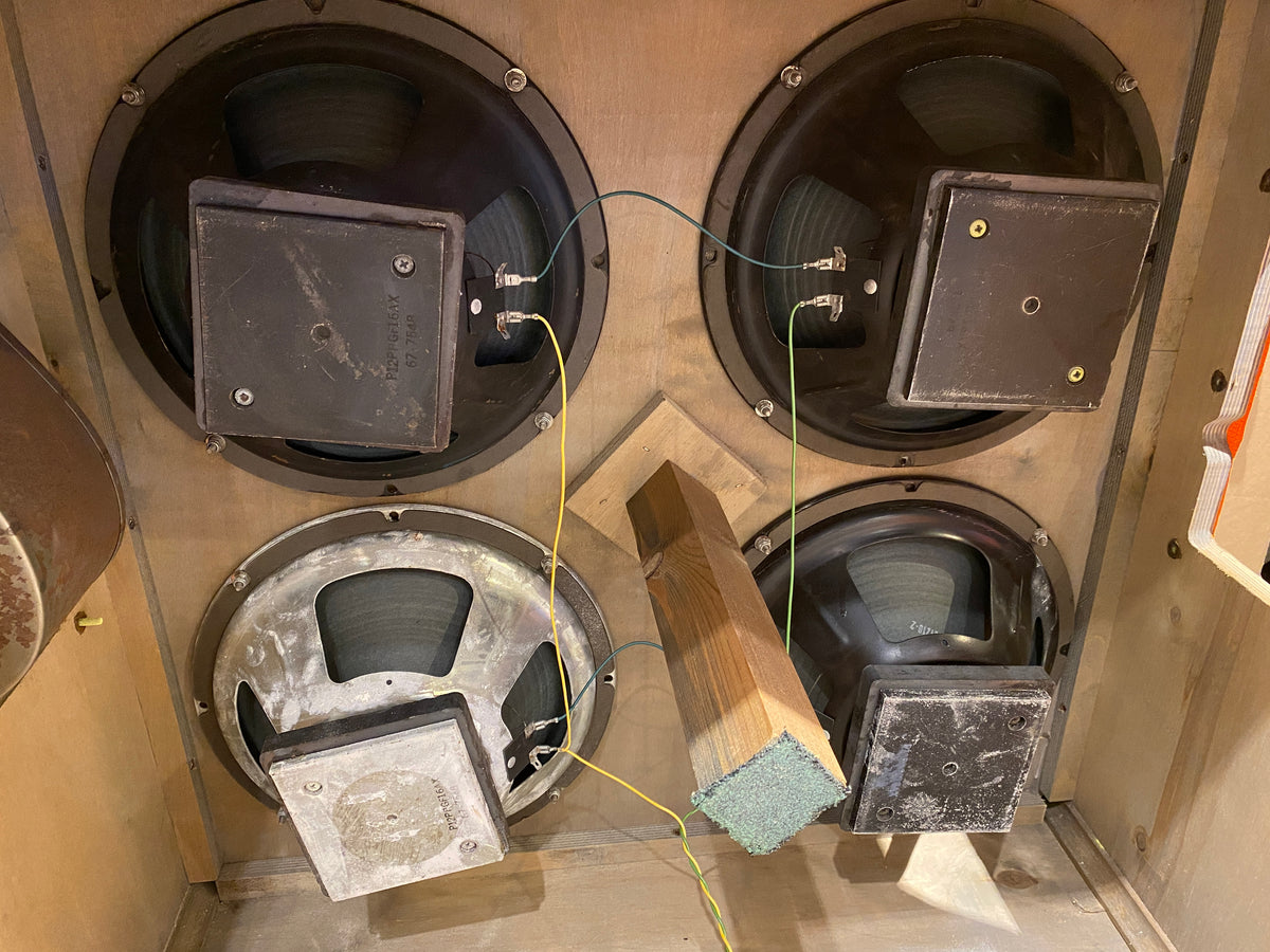 Orange 4x12 Cabinet  1970s Amplifiers