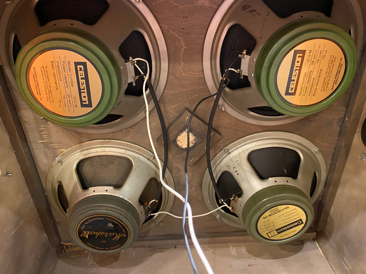 Orange 4x12 Cabinet  1970s Amplifiers