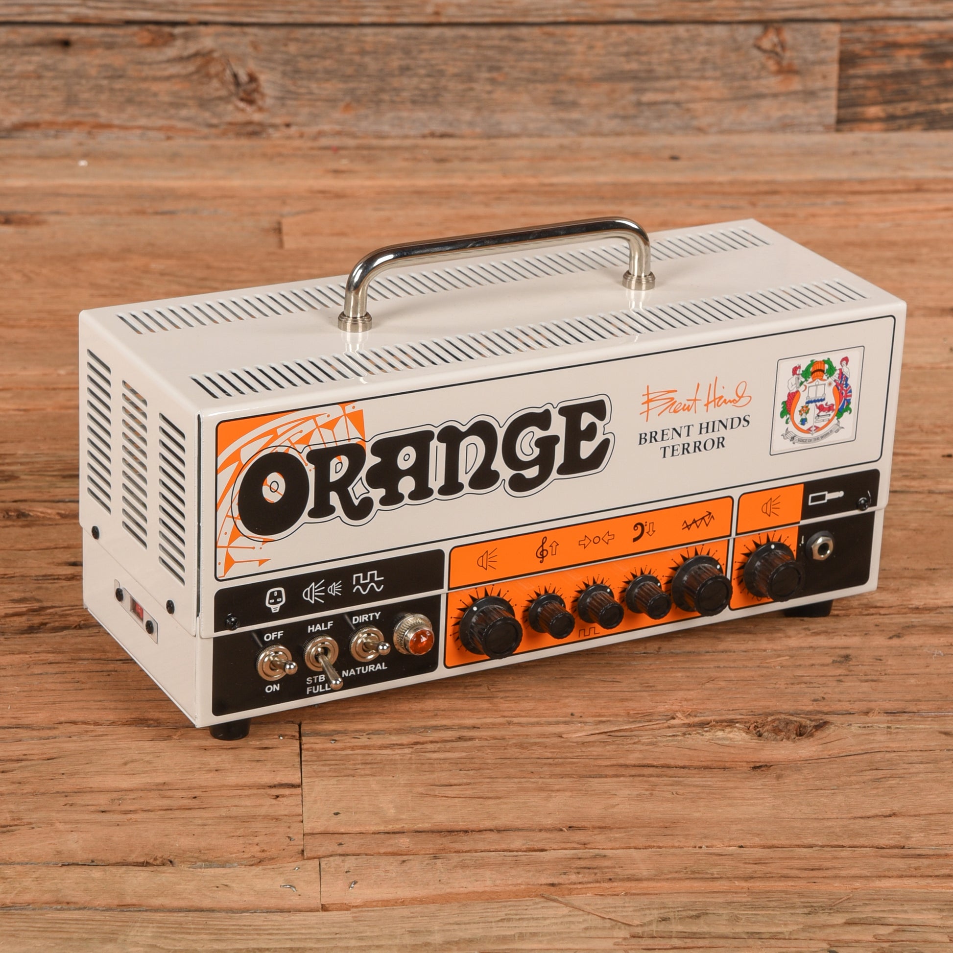 Orange Brent Hinds Terror Head Amplifiers