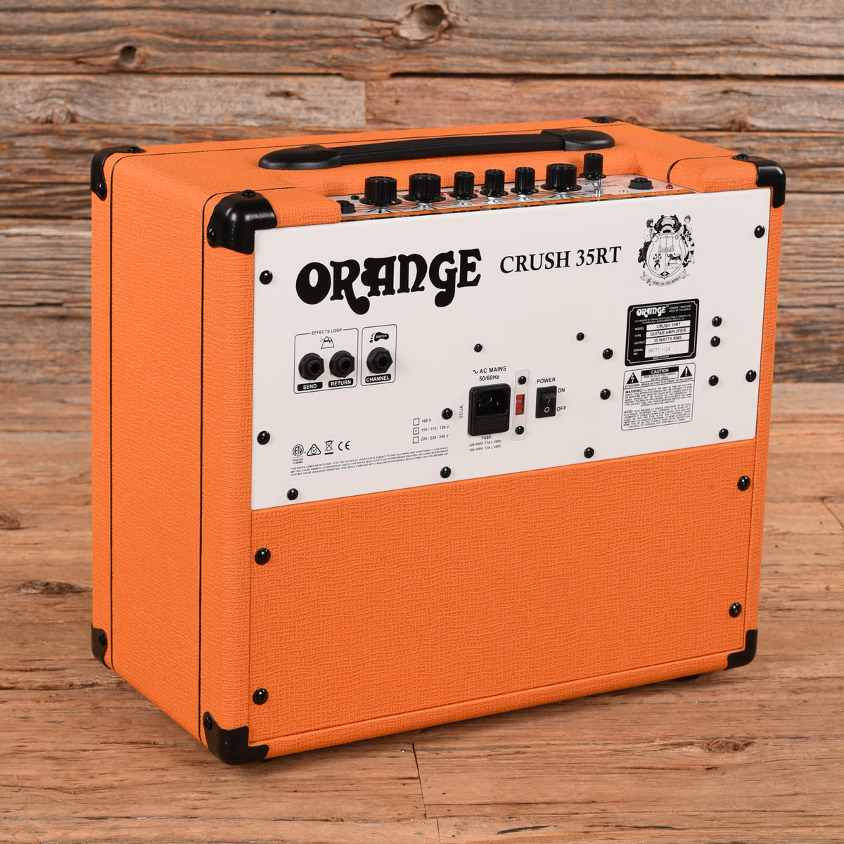 Orange Crush 35RT 2-Channel 35-Watt 1x10" Guitar Combo Orange Amplifiers