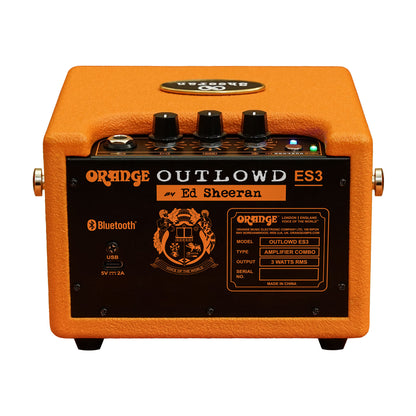 Orange ES3 Outlawd by Ed Sheeran 3w 1x4 Acoustic Guitar Mini Combo Amp Amplifiers