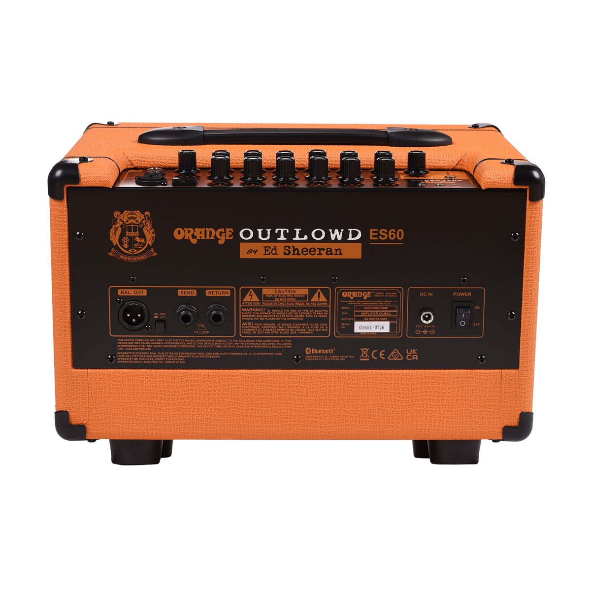 Orange ES60 Outlawd by Ed Sheeran 60w 1x8 Acoustic Guitar Busking Combo Amp Amplifiers