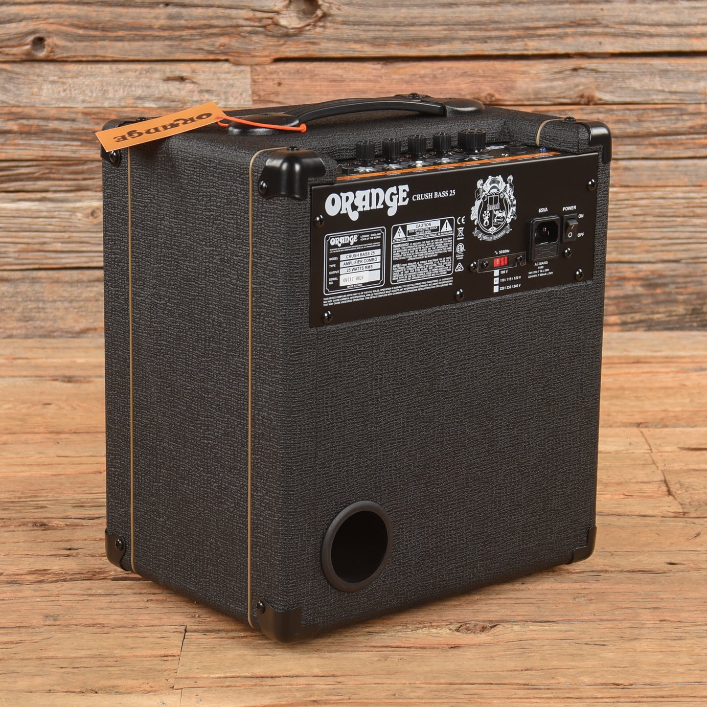 Orange Crush Bass 25 25-Watt 1x8" Bass Combo Amps / Bass Amps / Bass Cabinets