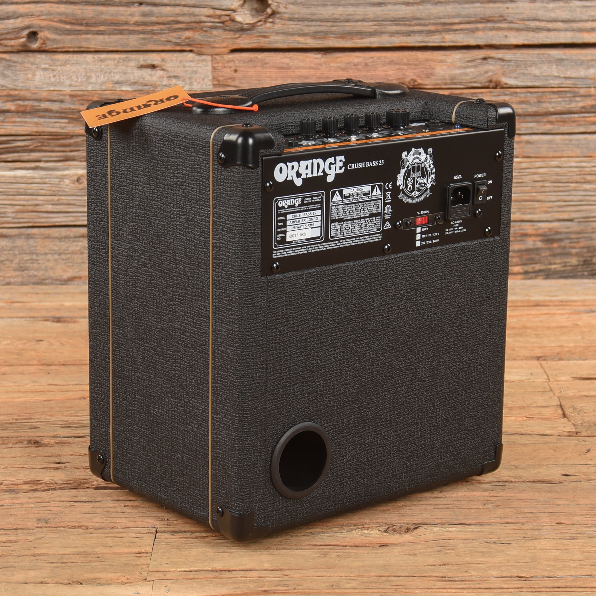 Orange Crush Bass 25 25-Watt 1x8" Bass Combo Amps / Bass Amps / Bass Cabinets