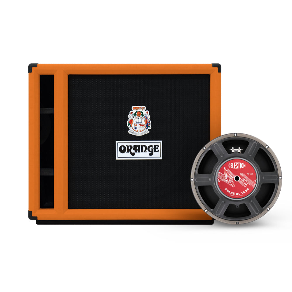 Orange UK 1x15 Bass Amp Cabinet w/ Celestion Pulse XL15 Amps / Bass Amps / Bass Cabinets