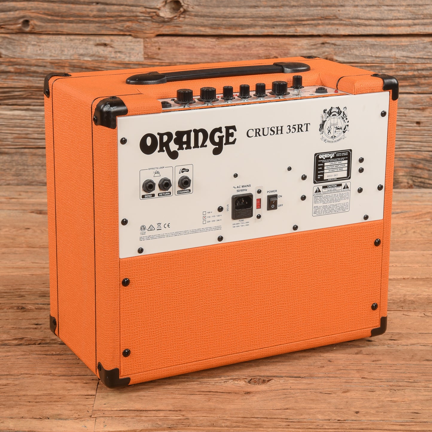 Orange Crush 35RT 2-Channel 35-Watt 1x10" Guitar Combo Amps / Guitar Amps / Guitar Cabinets