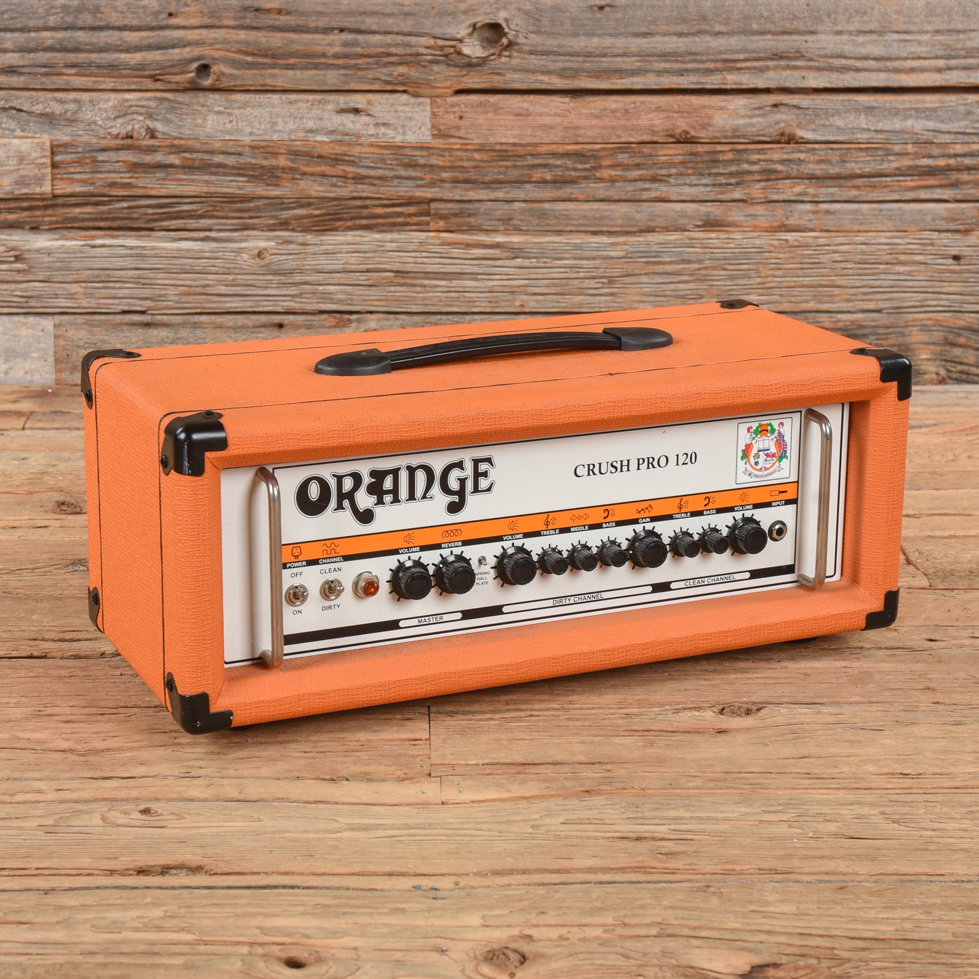 Orange Crush Pro 120 120-Watt Guitar Amp Head Amps / Guitar Amps / Guitar Cabinets