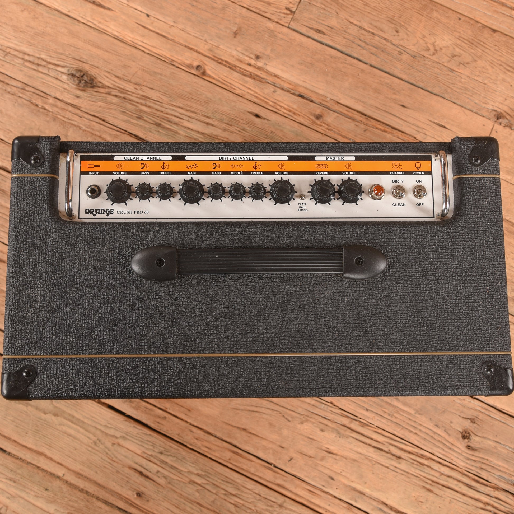 Orange Crush Pro 60 2-Channel 60-Watt 1x12" Guitar Combo Black 2018 Amps / Guitar Amps / Guitar Cabinets