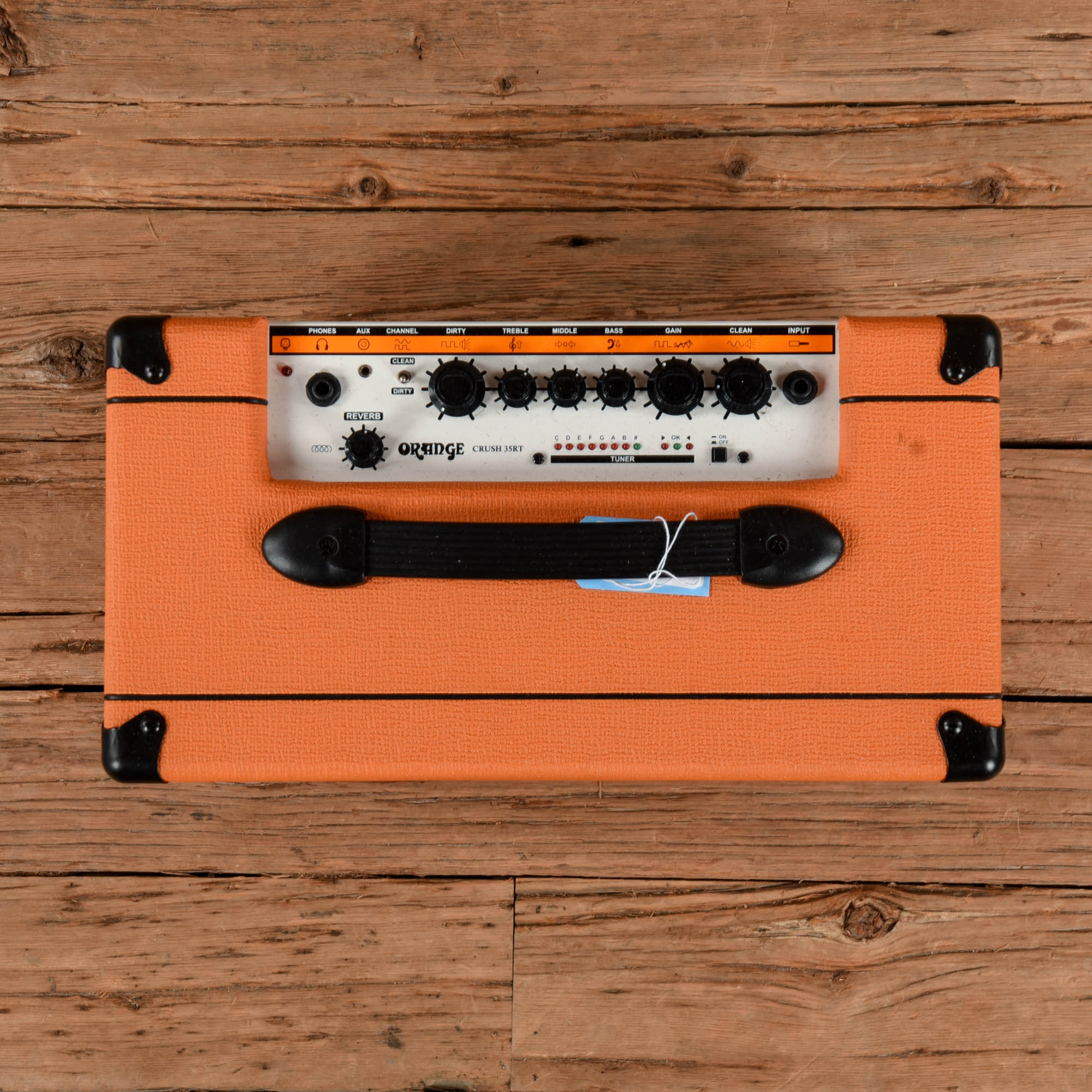 Orange CRUSH35RT 35w 1x10 Guitar Combo w/ Reverb and Tuner Amps / Guitar Amps / Guitar Cabinets
