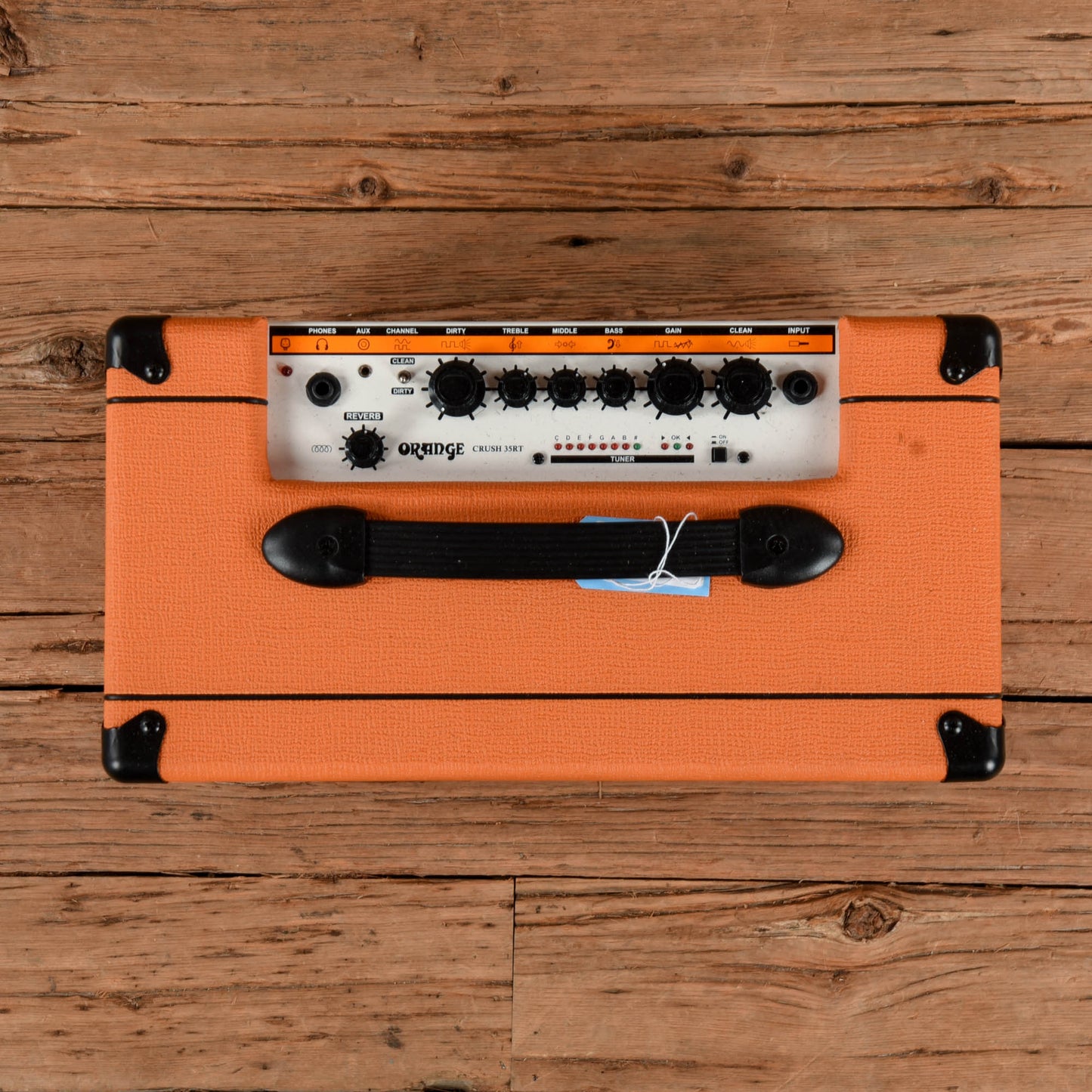 Orange CRUSH35RT 35w 1x10 Guitar Combo w/ Reverb and Tuner Amps / Guitar Amps / Guitar Cabinets