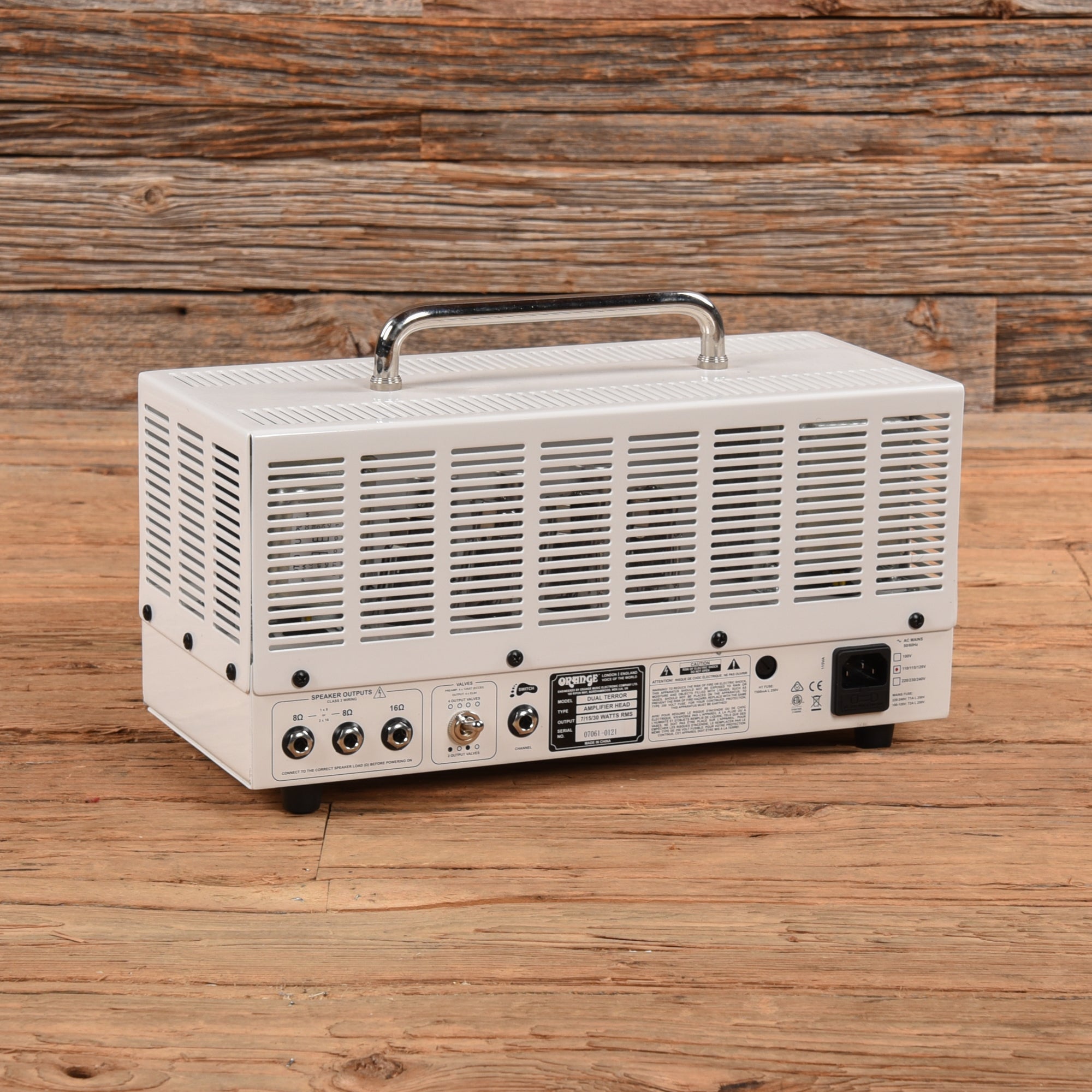 Orange DT30H Dual Terror 2-Channel 30-Watt Guitar Amp Head Amps / Guitar Amps / Guitar Cabinets